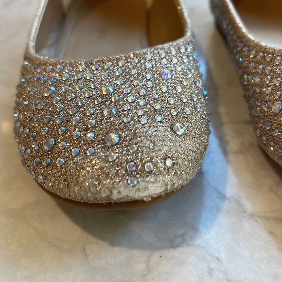 DREAM PAIRS Girls Dress Shoes Slip on Party Ballerina Flats - Picture 6 of 13